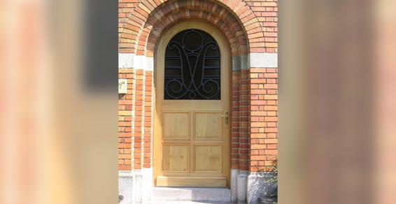 porte d'entrée templemars menuiserie