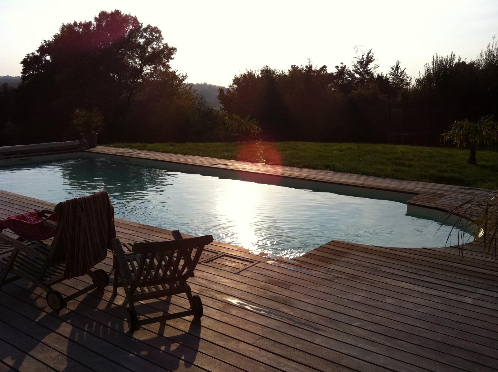 aménagement plage piscine