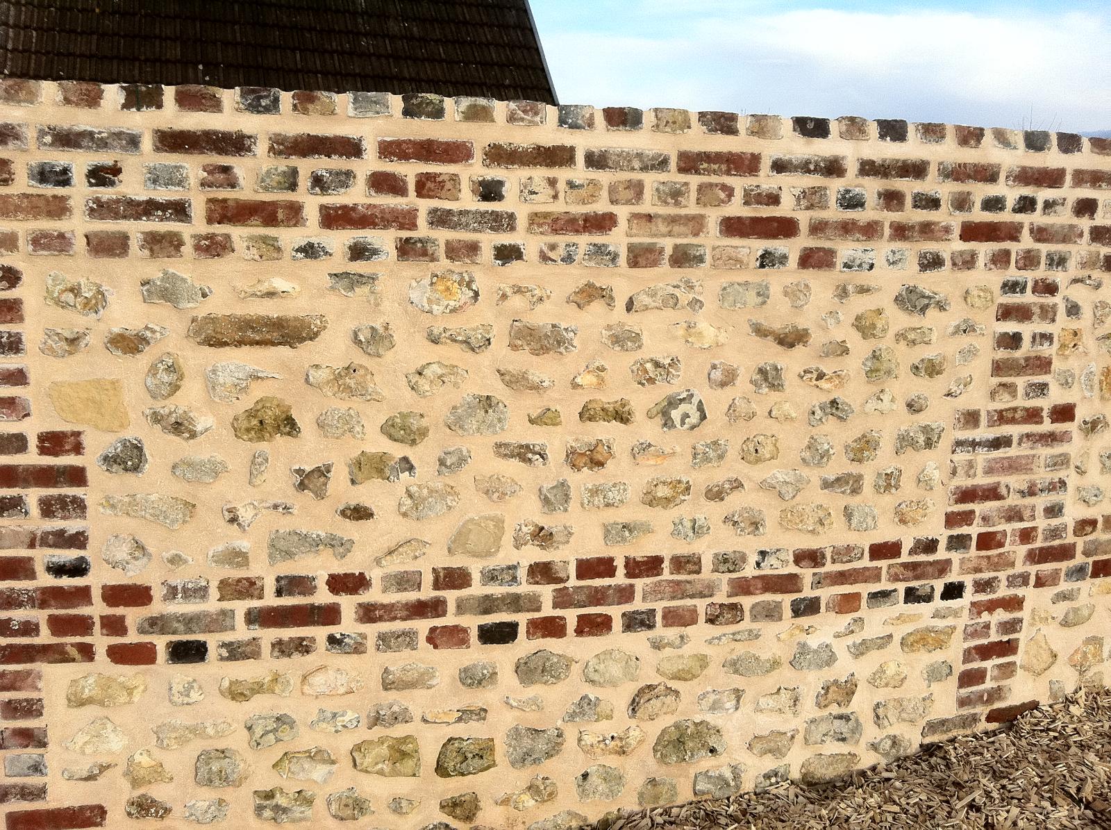 Rénovation mur comme à l'identique