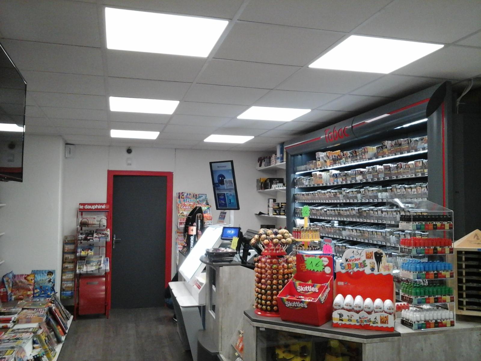 Électricité d'un magasin