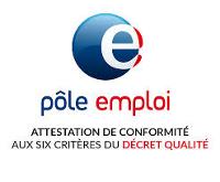 Attestation de conformité du décret qualité Pôle Emploi