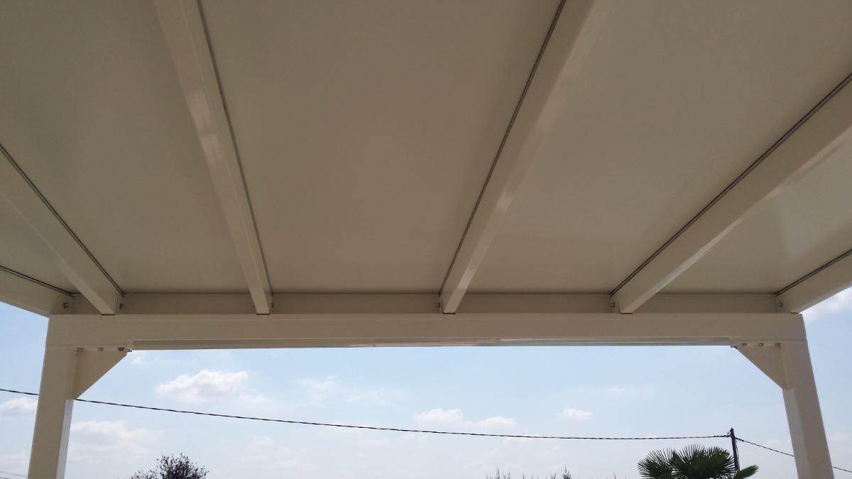Tonnelle couverture aluminium