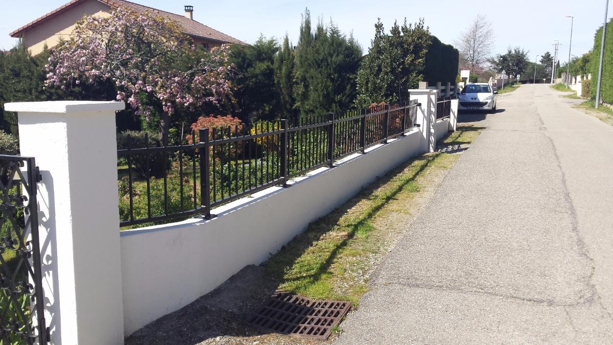 Barrière acier CNP Meyzieu