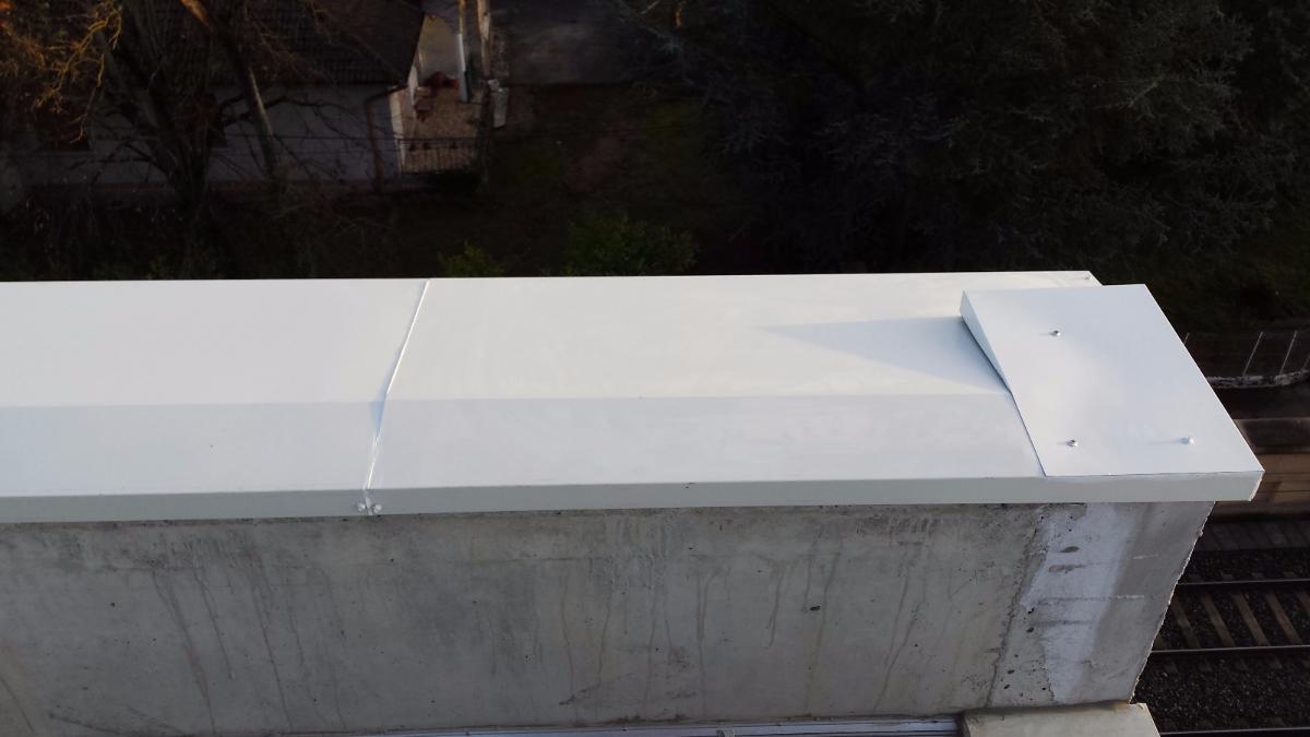 Couvertine acier ou alu