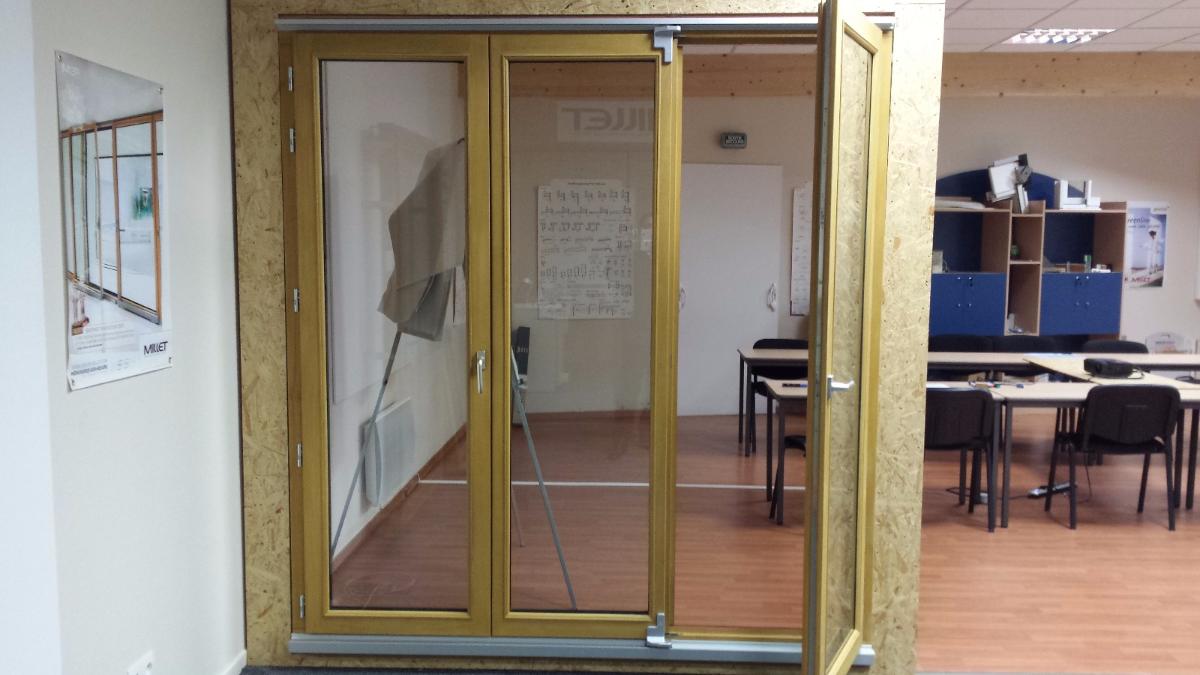 Porte-fenêtre OF+accordéon