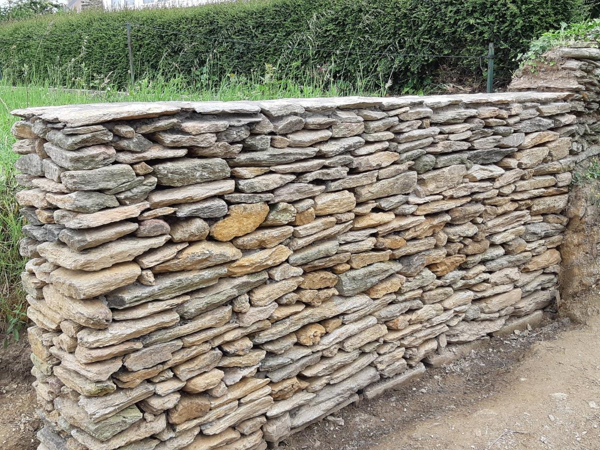 Murs en pierres apparentes