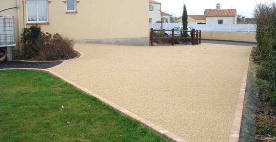 BADREAU - Bazoges en Paillers - Réalisation d'un revêtement Baltazar