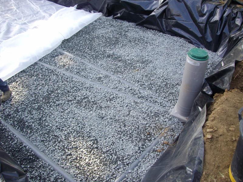 Assainissement - Filtre à sable