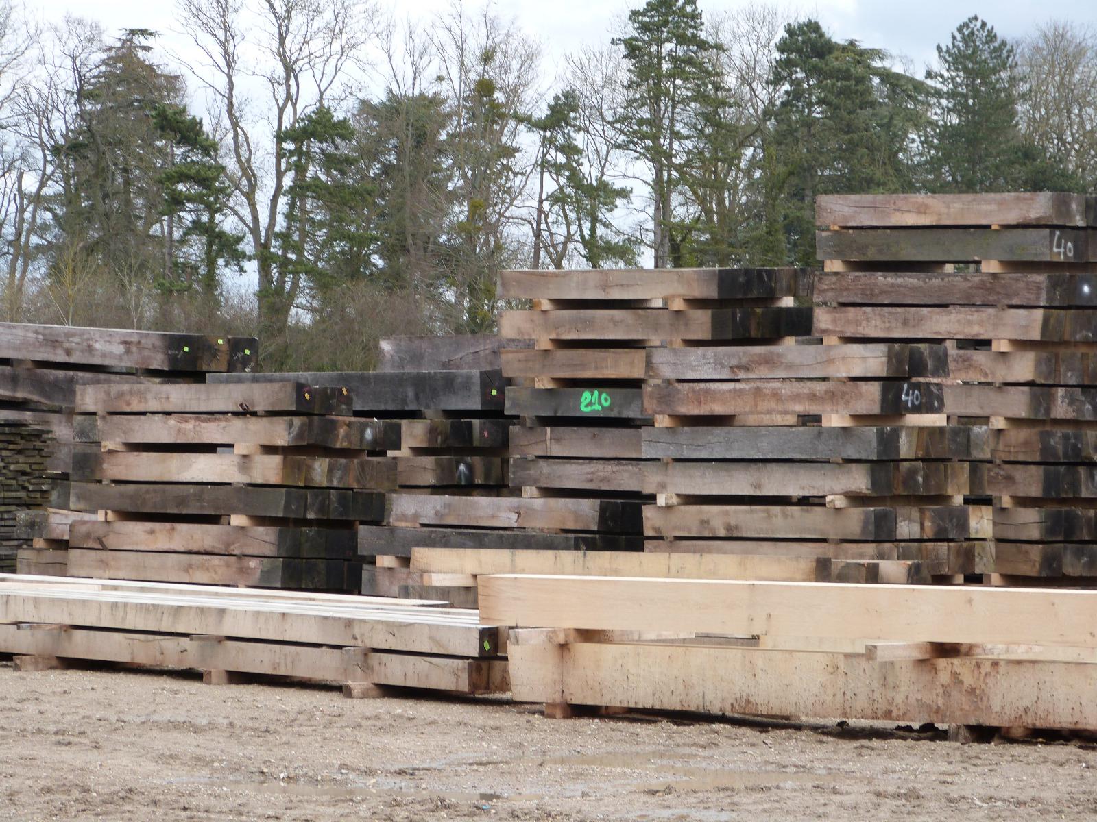 Poutre de Chêne32 MSF Menuiserie Scierie Francilienne