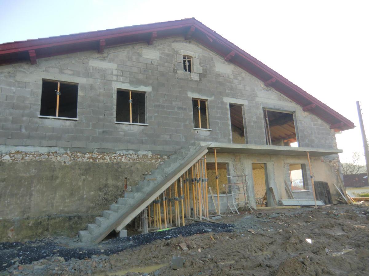 Elévation en parpaings