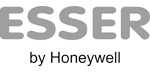 ESSER by Honeywell-Logo in grauer Schrift auf weißem Hintergrund