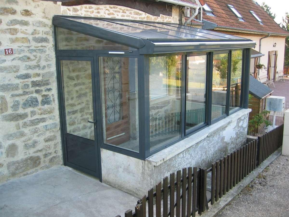 veranda aluminium apres , ste des ateliers blanzynois 71450VERANDA ALU
