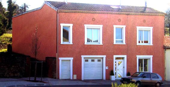 Enduit finition écrasé - Albi Façades