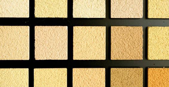 Une large gamme de couleurs