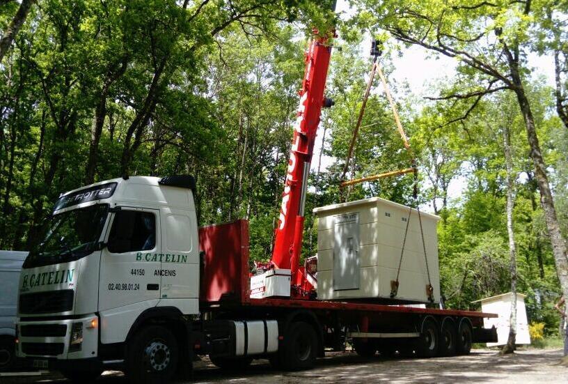 Chariot élévateur embarqué