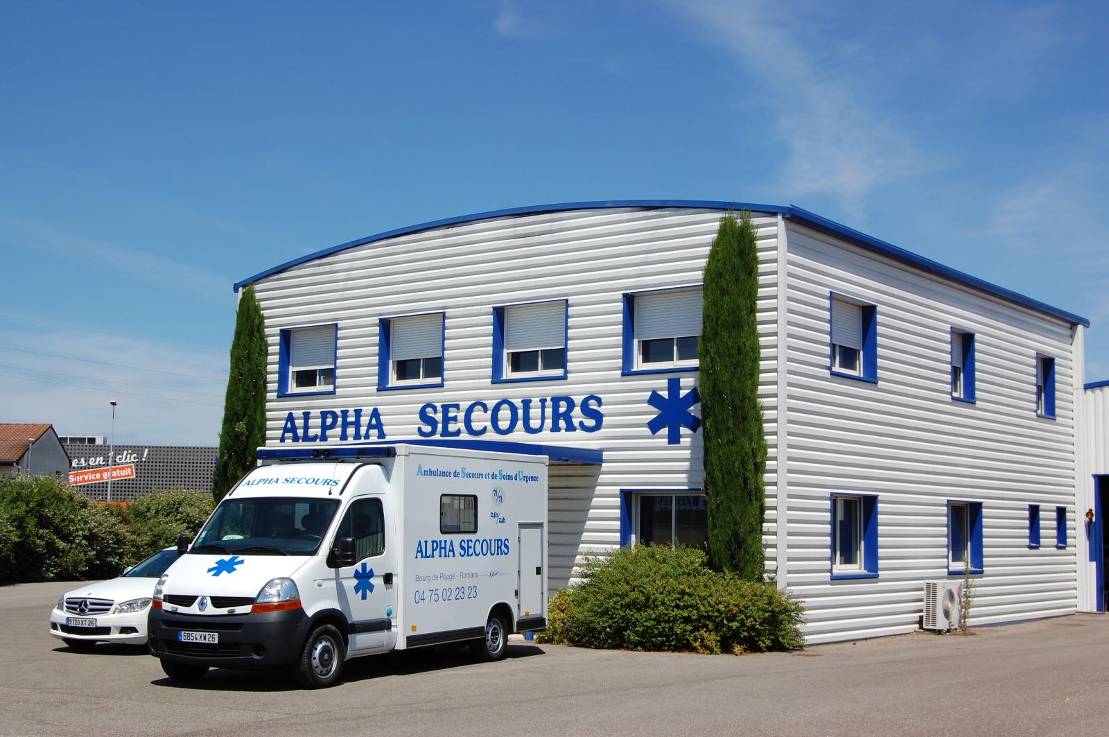 Ambulances dans Valence et Romans sur Isère