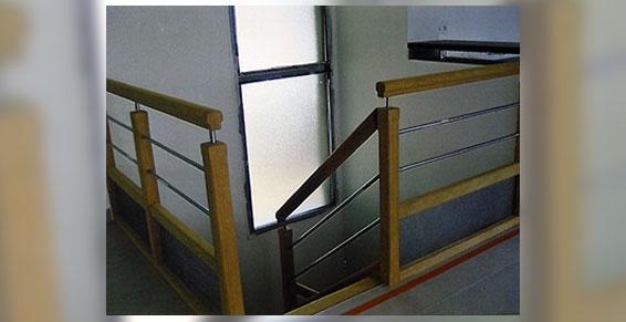 Escaliers - Escaliers en bois et métal