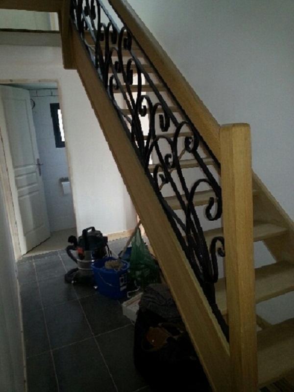 Escalier Bois metal 94