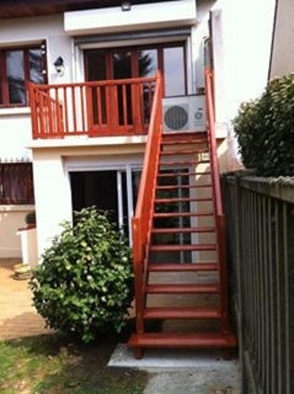 Société Marcelino - escaliers (fabrication installation)