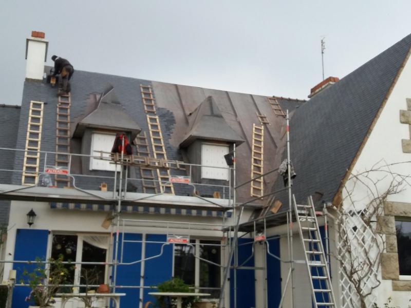 Chantier en cours de travaux