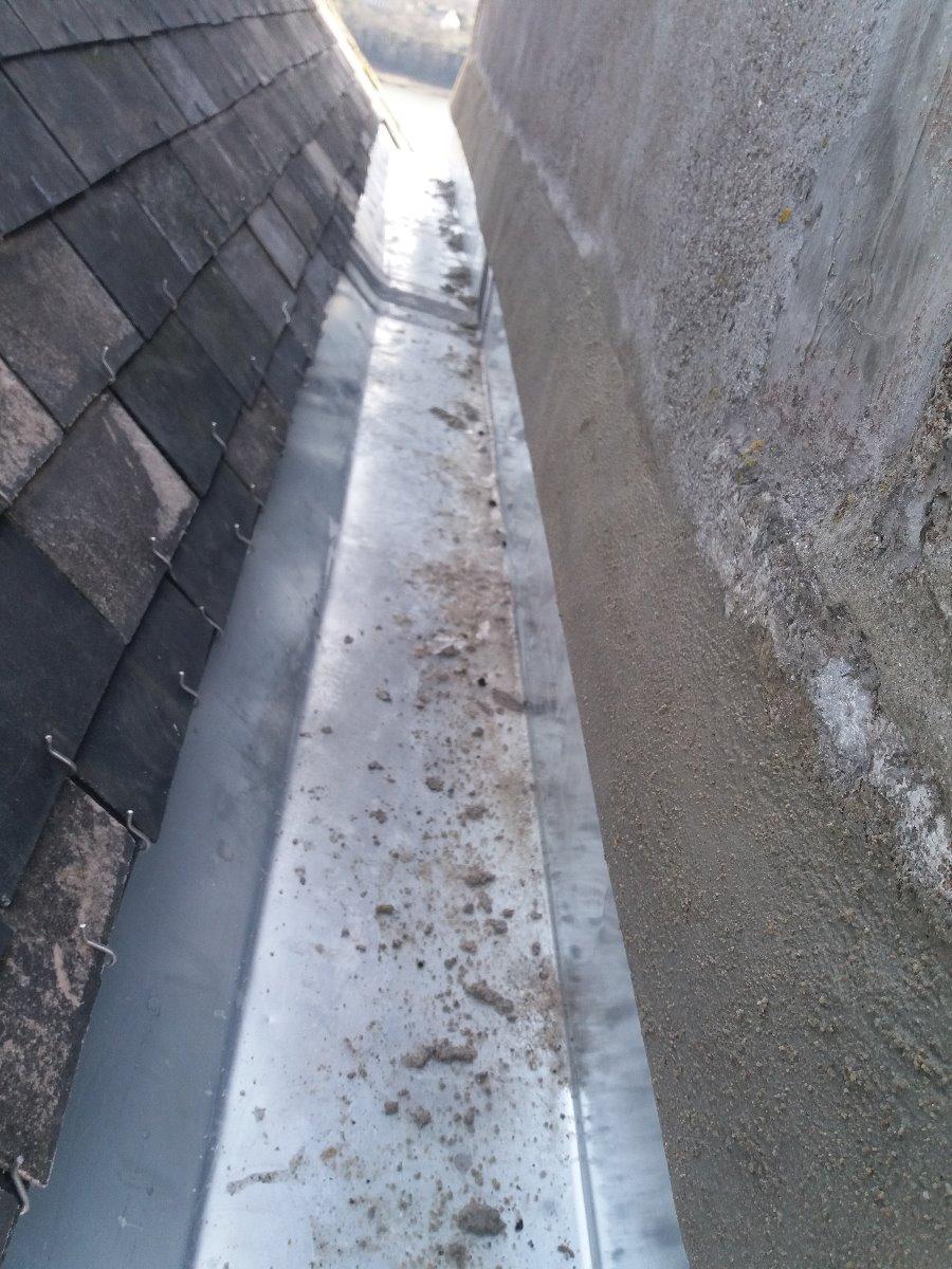 Réfection chéneaux avec joint de dilatation