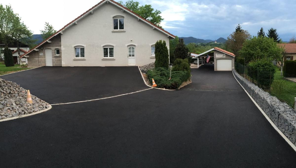 Macadam Vichard à Corcieux - Enrobés