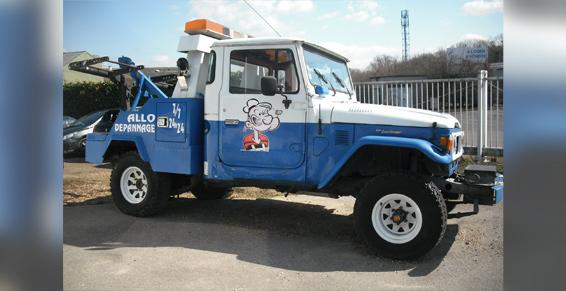 Dépannage remorquage- 4x4 Toyota HJ 45-Allo dépannage