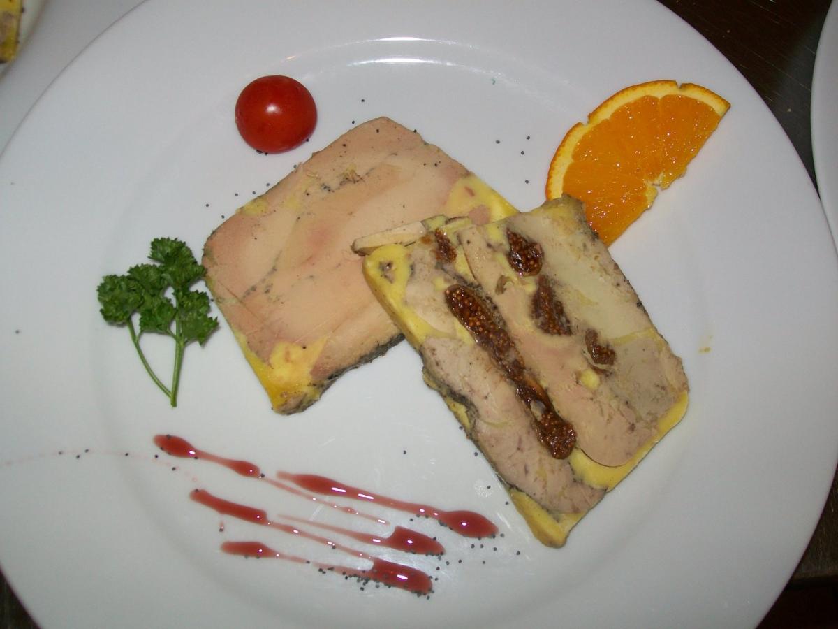 Duo de foie gras traditionel et figues