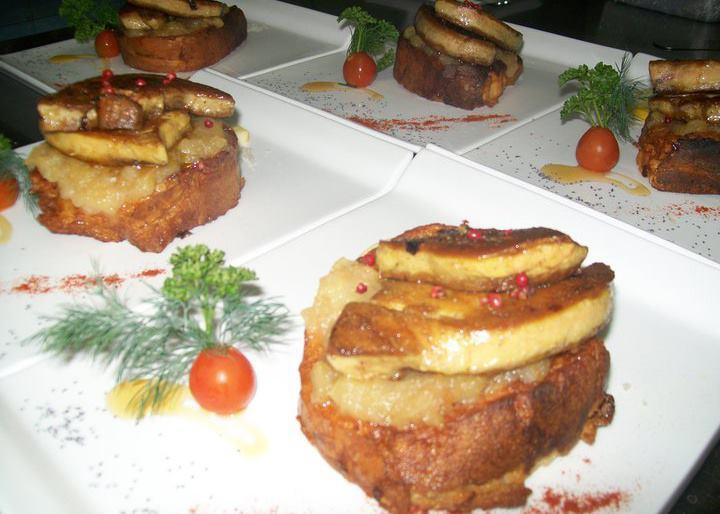 Pains perdus au foie gras