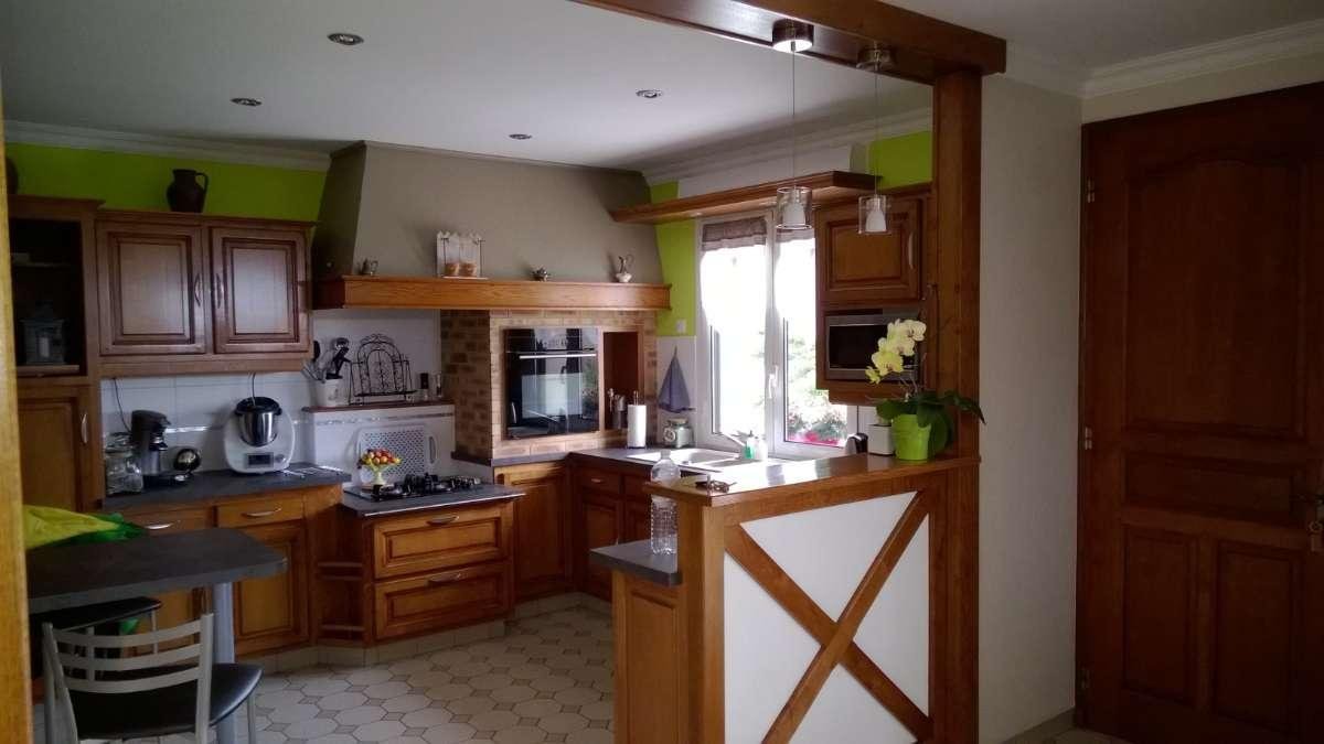 cusine peinture  Loïc Heurtevent, peintre à Sainte-Cécile