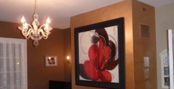 hotte avec effet scintillant