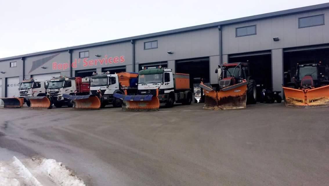 Véhicules de déneigement