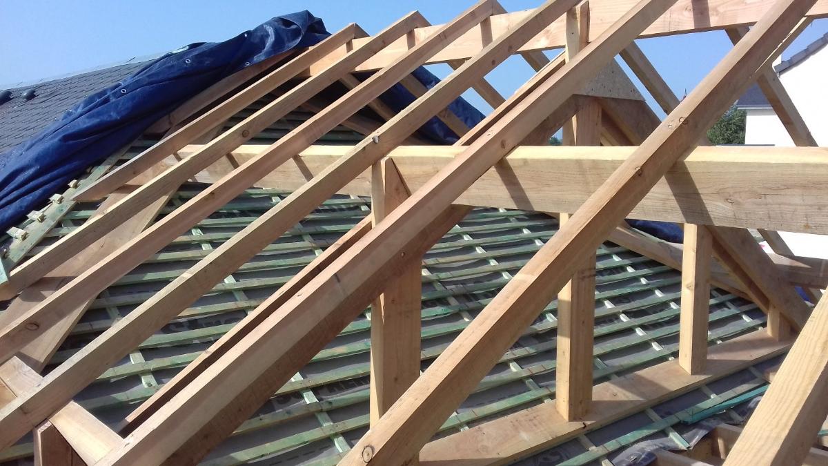 Charpente en bois