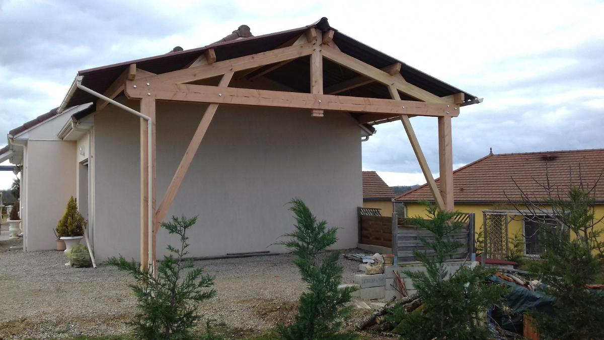 Carport en bois