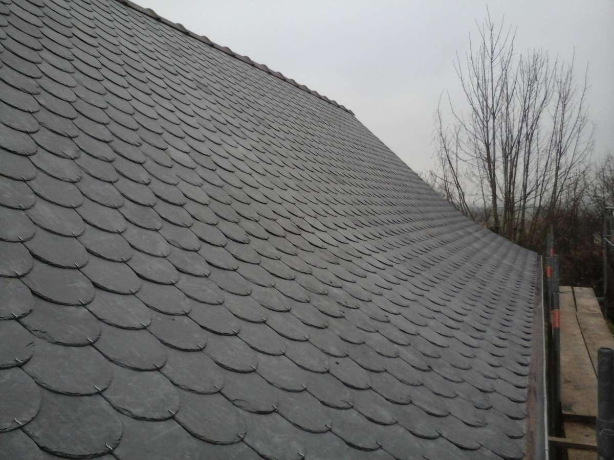 Toiture en ardoise