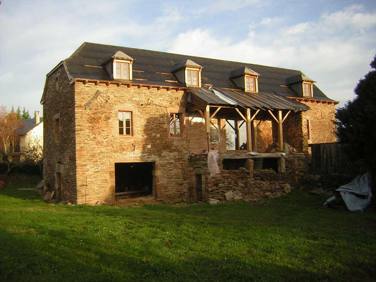 Extension de toiture de terrasse en bois
