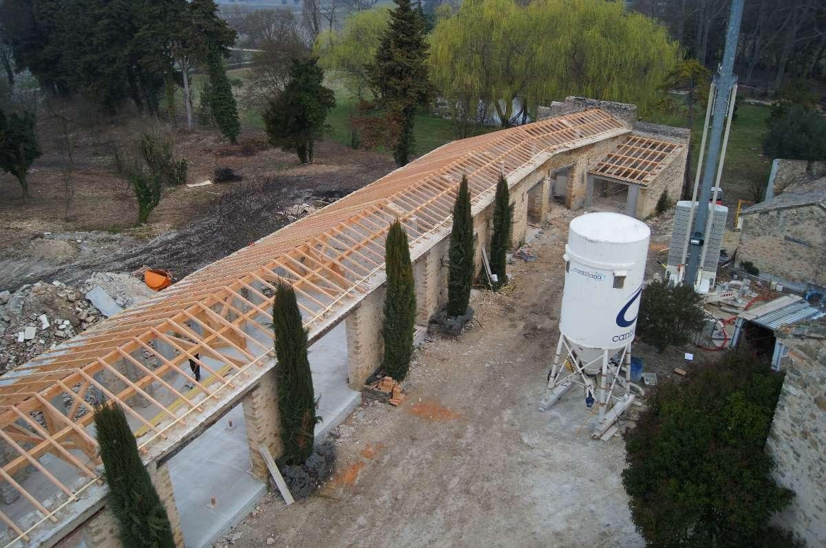 Travaux de charpente