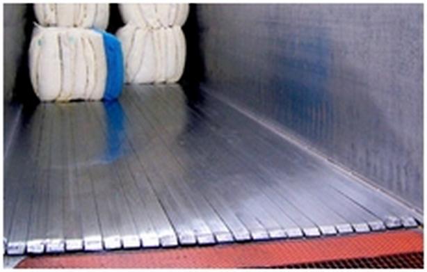 Plancher FMA avec marchandises