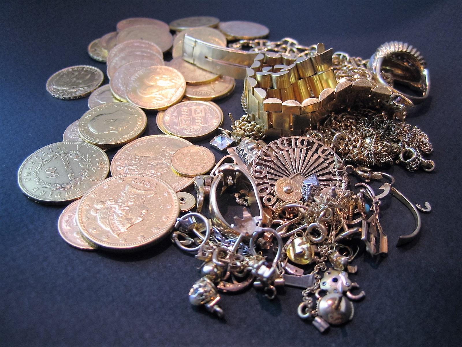 Pièces et bijoux en or : rachat d'or à la bijouterie Adamas Nice