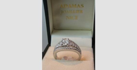 bague diamants Nice