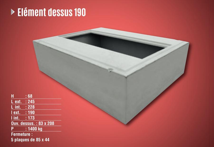 Element dessus 190