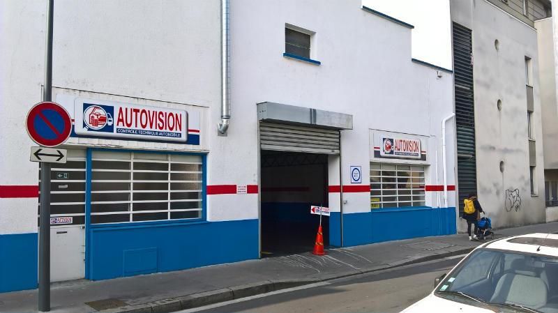 Façade contrôle technique villeurbanne