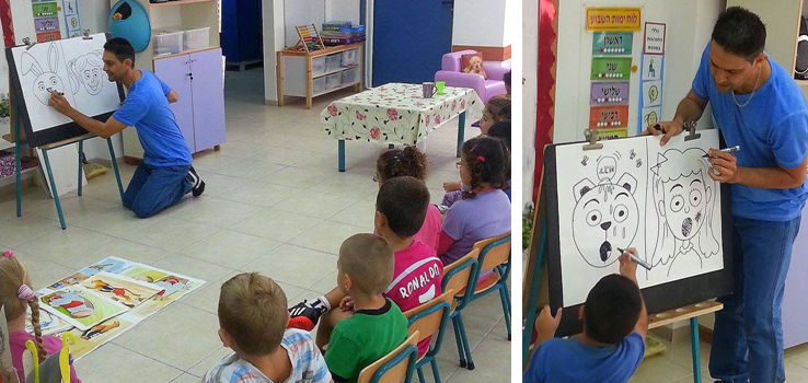 סדנאות בגני ילדים