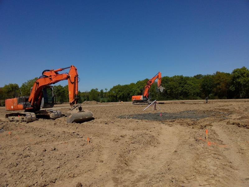 Terrassement et engins de chantier
