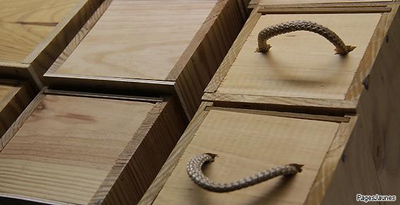Entreprises d'emballage et conditionnement - Caisse de bois