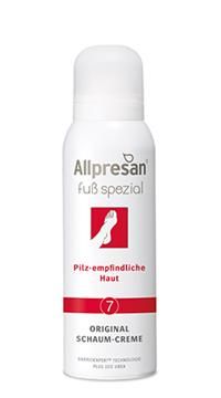 Original Schaum-Creme mit 10 % Urea, Aloe Vera und Clotrimazol (unterstützend)