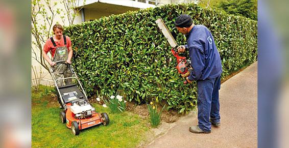 Entretien d'espaces verts