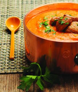 SOUPE DE COURGE AUX CHÂTAIGNES, PARFUM DE NOISETTE