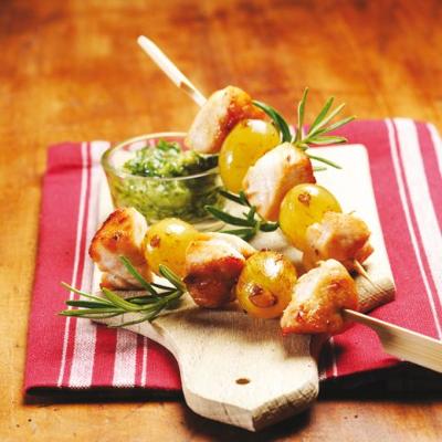 BROCHETTES DE VOLAILLE, SAVEURS D’ORIENT