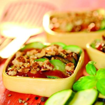 TIAN DE LÉGUMES CONFITS ET SON CRUMBLE